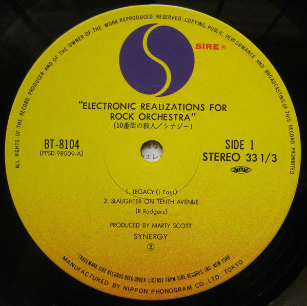 Electronic Realizations For Rock Orchestra