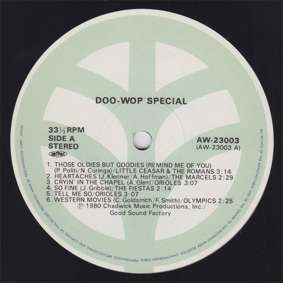 Doo-Wop Special