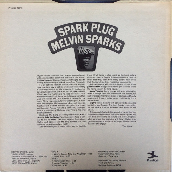 Release: Spark Plug-Vinyl-US-1971-P 10016-1648247