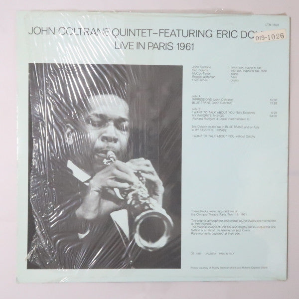 Live In Paris 1961