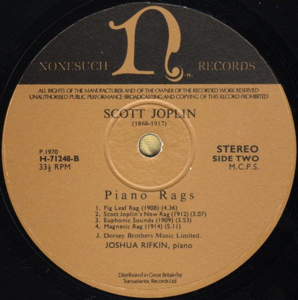 Piano Rags