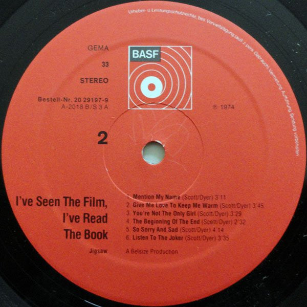 I've Seen The Film, I've Read The Book
