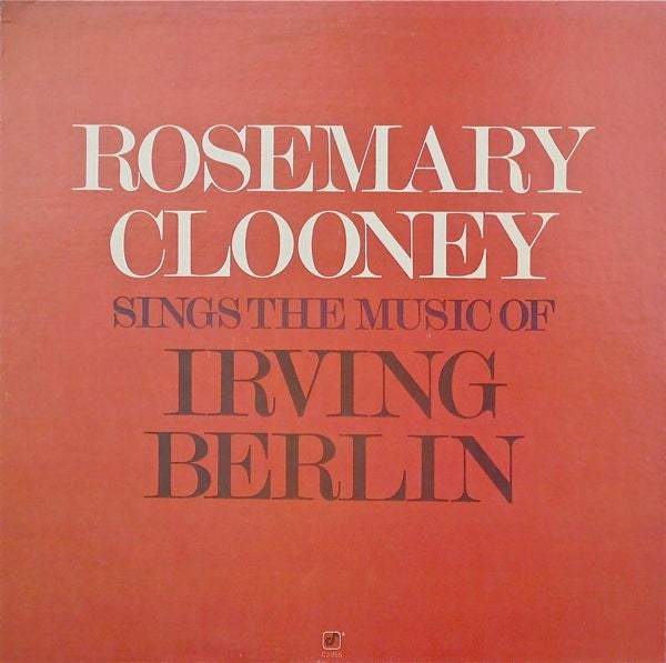 Sings The Music Of Irving Berlin