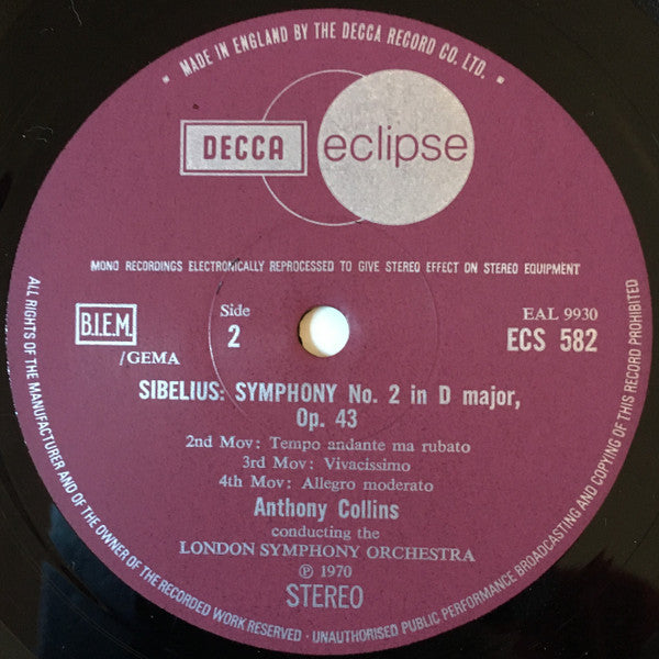 Symphony No. 2 In D Major - Pohjola's Daughter