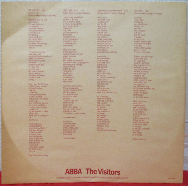 The Visitors = ザ・ビジターズ