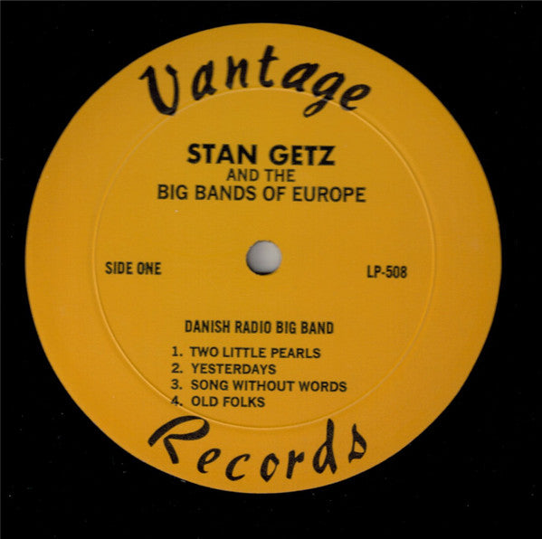 Stan Getz And The Big Bands Of Europe