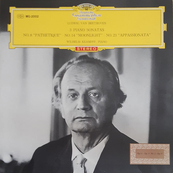 Master Release: Sonaten Nr. 8 "Pathétique" · Nr. 14 " Mondschein / Moonlight" · Nr. 23 "Appassionata" by Ludwig van Beethoven