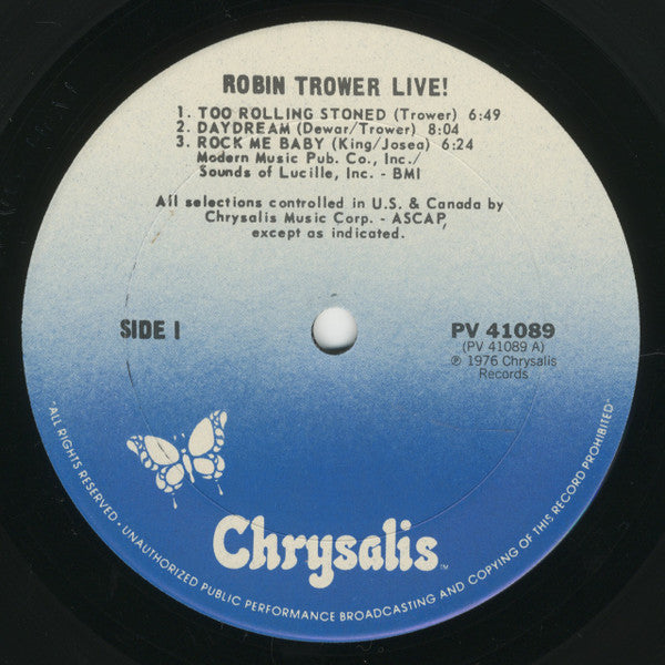 Robin Trower Live!