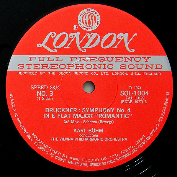 Symphony No. 4 In E Flat Major "Romantic"