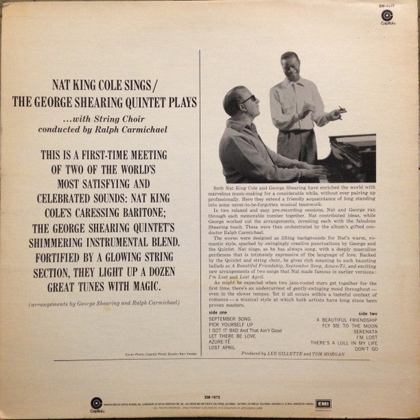 Nat King Cole Sings / George Shearing Plays