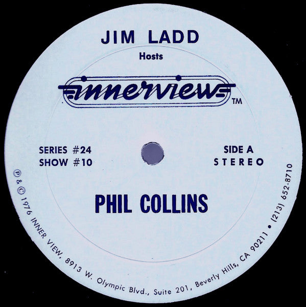 Jim Ladd Hosts Innerview: Phil Collins