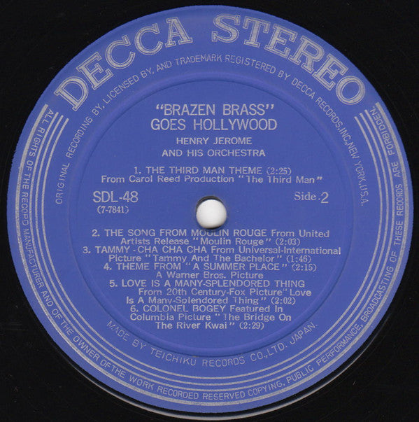 Brazen Brass Goes Hollywood