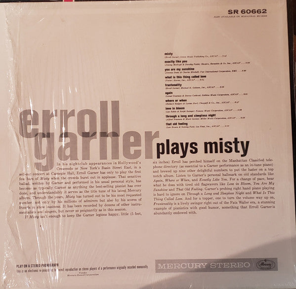 Erroll Garner Plays Misty