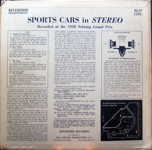 Master Release: Sports Cars In Stereo by No Artist