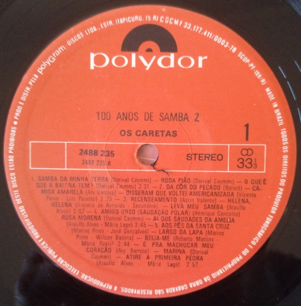 Cem Anos De Samba