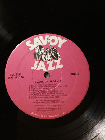Black California (The Savoy Sessions)