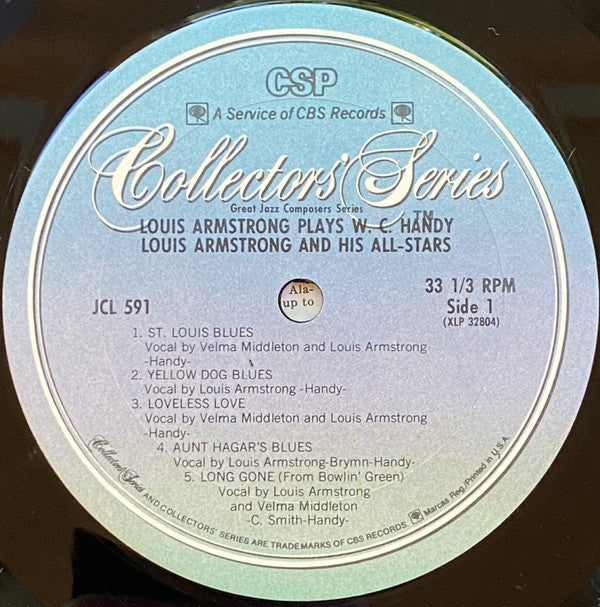 Louis Armstrong Plays W. C. Handy
