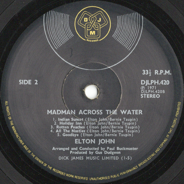 Madman Across The Water