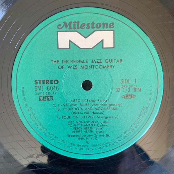The Incredible Jazz Guitar Of Wes Montgomery