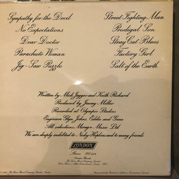 Beggars Banquet