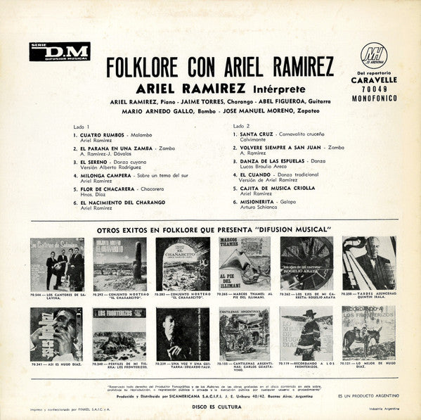 Folklore Con Ariel Ramirez