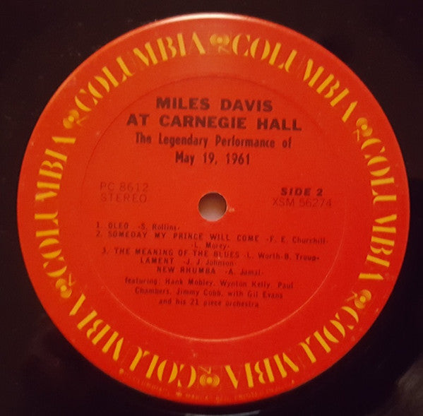 Miles Davis At Carnegie Hall
