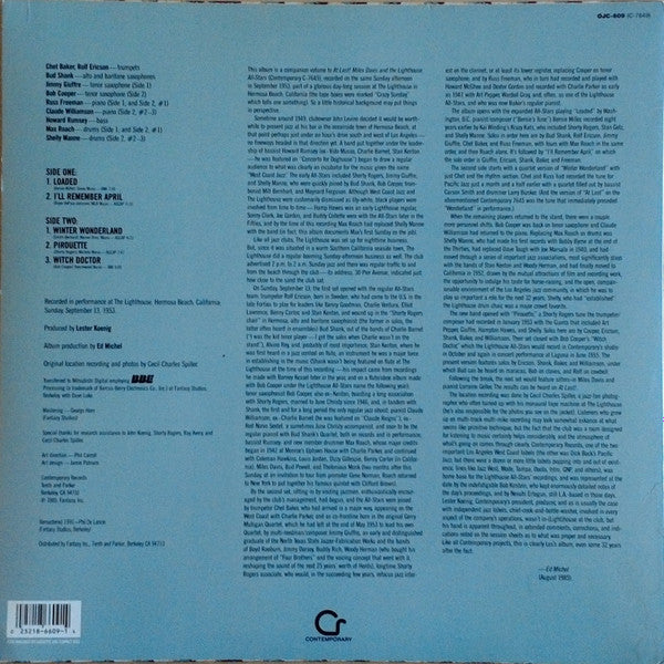 Release: Witch Doctor-Vinyl-US-1991-OJC-609, C-7649-9617616