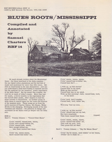 Blues Roots / Mississippi