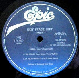Exit...Stage Left