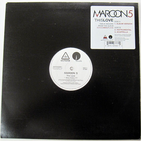 Release: This Love-Vinyl-US-2004-82876-63388-1, 82876-63388-1-SB-3403472
