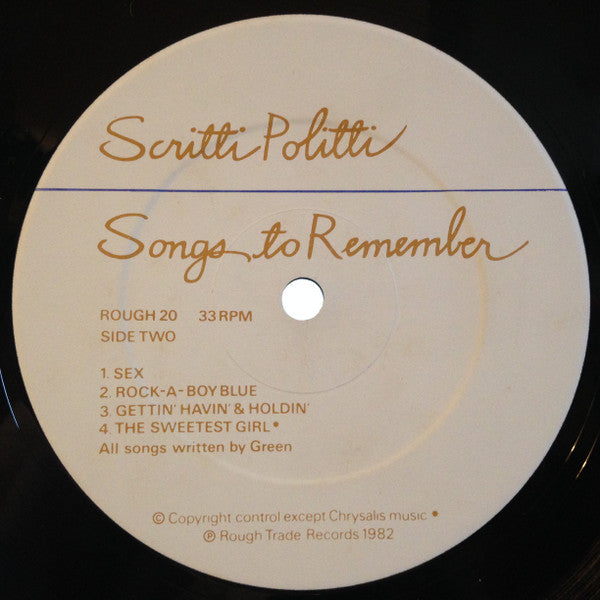 Songs To Remember