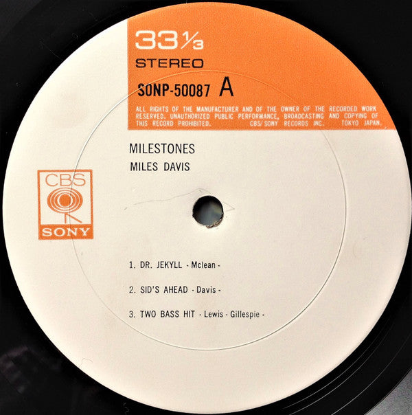 Milestones