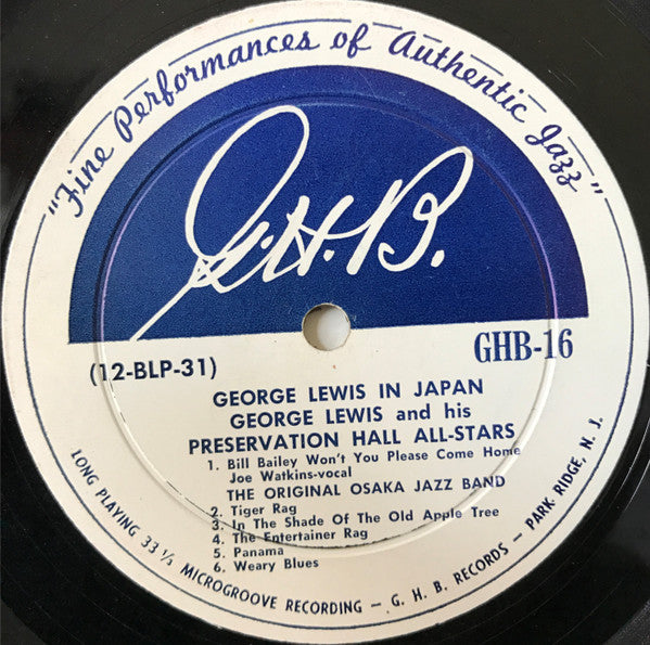 George Lewis In Japan Volume Three