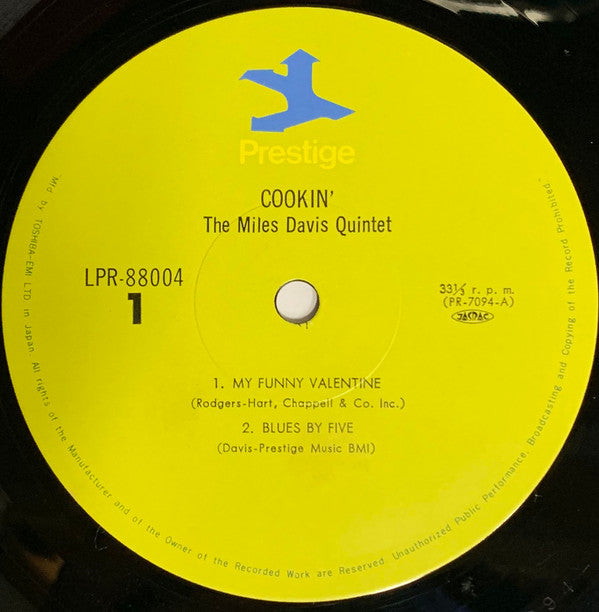 Cookin' With The Miles Davis Quintet