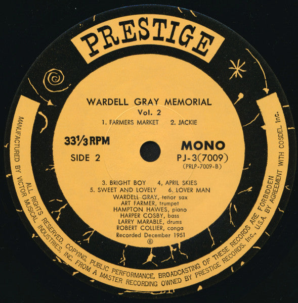 Memorial Volume Two