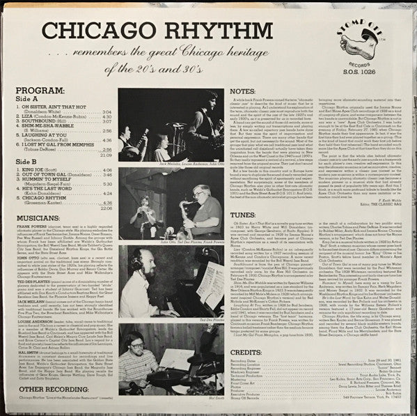 Release: Unknown Release-Vinyl-USA & Canada-1982-SOS 1026-4183654