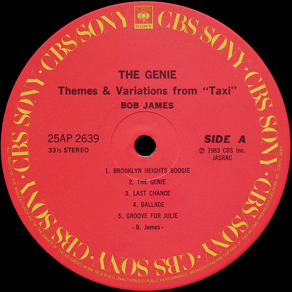 The Genie: Themes & Variations From The TV Series "Taxi"