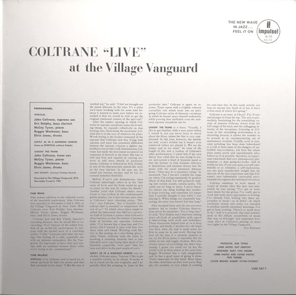 "Live" At The Village Vanguard
