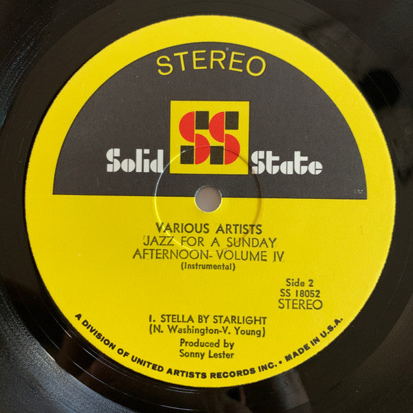 Jazz For A Sunday Afternoon Volume 4