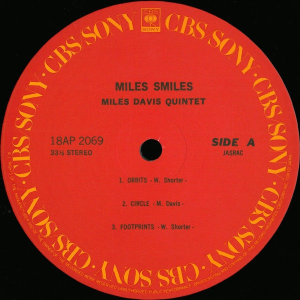Miles Smiles = マイルス・スマイルズ