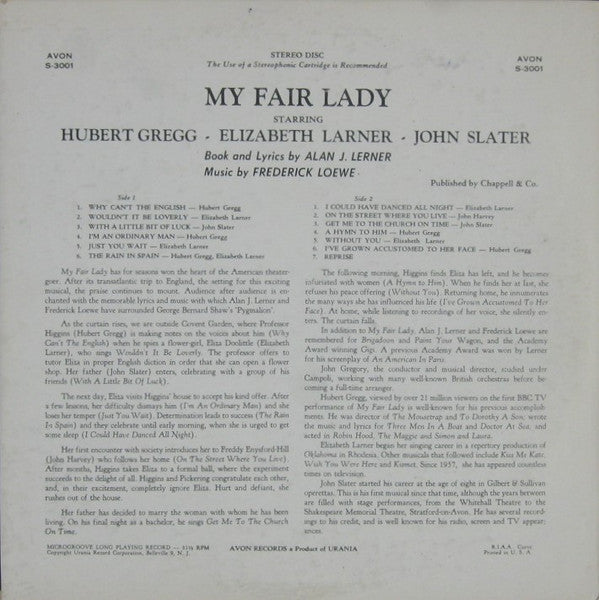 My Fair Lady: British Cast