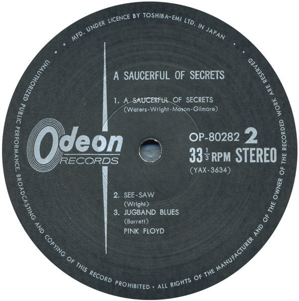 A Saucerful Of Secrets
