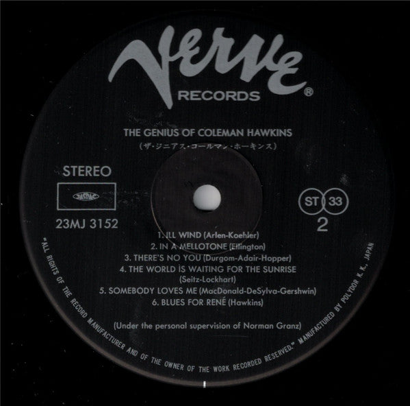 The Genius Of Coleman Hawkins