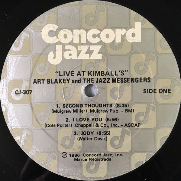 Live At Kimball's