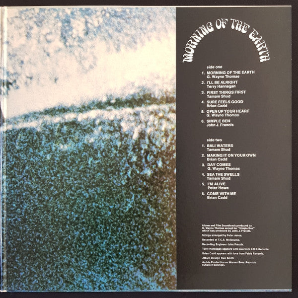Morning Of The Earth (Original Film Soundtrack)