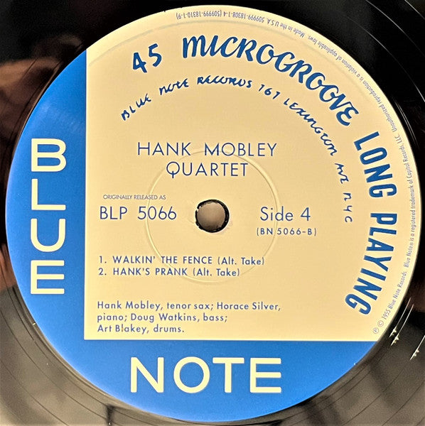 Hank Mobley Quartet