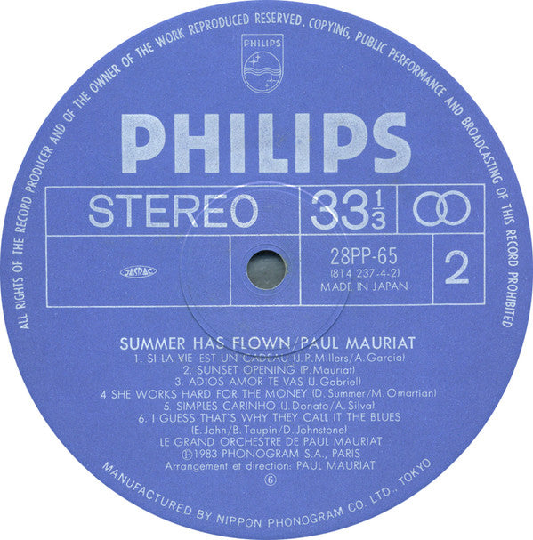 Summer Has Flown
