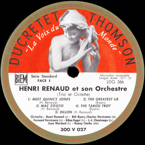 Henri Renaud Et Son Orchestre (Trio Et Octette)