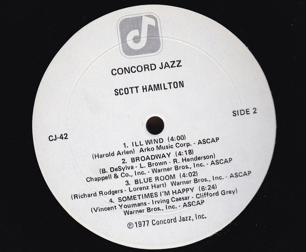 Scott Hamilton Is A Good Wind Who Is Blowing Us No Ill