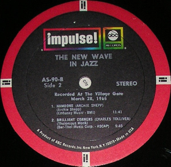 The New Wave In Jazz